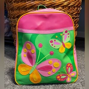 Stephen Joseph Go Go Butterfly Kids Backpack NWT